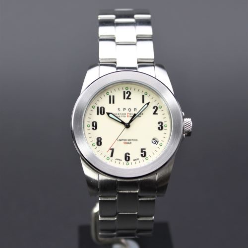 SPQR超定番 カスタマイズ ウォッチ】 待望のメタルバンド新登場 SPQR