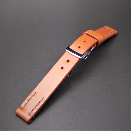 エルメス☆ベルト　時計☆レザー☆16mm☆美品☆ HERMES エルメス 純正 レザーベルト ラグ幅16mm 尾錠幅14mm