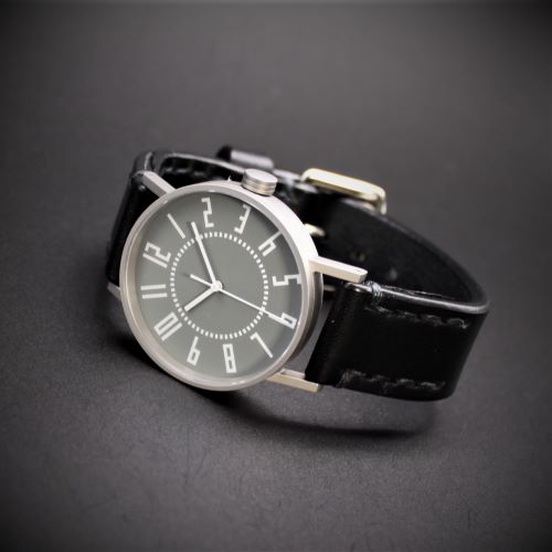 SPQR公式サイト限定仕様】 eki watch φ37mm 新色グレイ文字盤